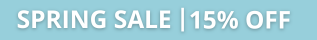 Spring Sale 15% OFF