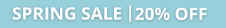 Spring Sale 20% OFF