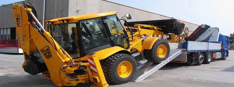 Aluminium loading ramps