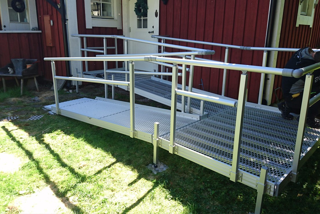 Aluminium Lightweight Modular Wheelchair Ramps