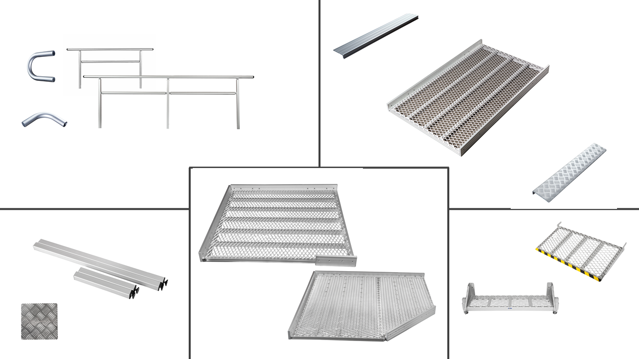 1300mm Wide Ramp System - Parts