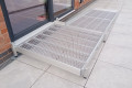 Aluminium Modular Ramp Kit with Platform, Without Handrails - 1300mm x 2500mm ramp section