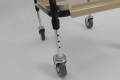 extendable legs and wheel