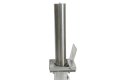 side view of bollard