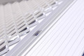 Van ramp with mesh surface 