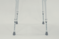 legs extended of shower stool
