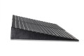 Side view of a pair of container ramps 