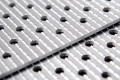 Anti slip surface on premium channel ramps 