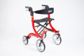 Red drive rollator