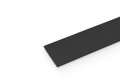 Adam Hall Defender Office Black Cable Cover
