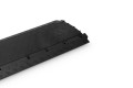 2 channel black interlocking cable ramp
