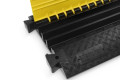 Interlocking 3-channel cable protector