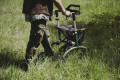 All terrain rollator used on the grass
