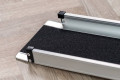 Telescopic ramps on floor 