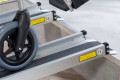 Telescopic Economy Channel Ramps 4ft (122cm long) with black grip surface