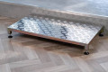 Adjustable half step in use 
