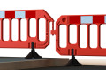 Interlocking gate barrier