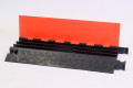 Checkers guard dog heavy duty cable protector with hinged lid 