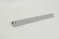Grey tread with pre-drilled fixing points 