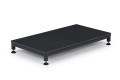 Adjustable black half step standard size