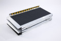 Multifold ramp folded up for storage