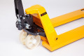 Nylon wheels on the hand pallet truck 