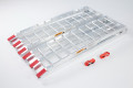 Pair of Heavy Duty Loading Ramp with Support Legs and Bar Grip Surface