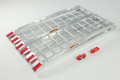 Heavy Duty Loading Ramp with Support Legs and Bar Grip Surface (2200mmx282mm)