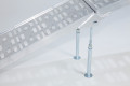 Pair of motorbike loading ramps with support legs