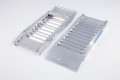 Pair of aluminium container ramps 