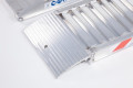 Rest on connection on the aluminium container ramp with pre-drilled hole