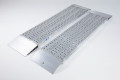 Pair of aluminium car ramps 