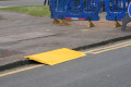 Kerbhopper resting on kerb 