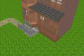 2.5m access ramp with rails 