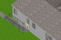 Modular ramp with platform