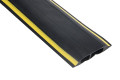 Black and yellow cable protector 