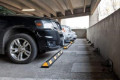 Wheelstops in car park 