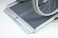 Safety edges on the
wheelchair ramp