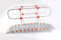 Double handrails on the Rollable ramp 