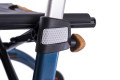 Adjustable height rollator