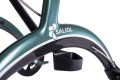 Rollator curved frame