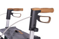 Carbon rollator cork handles