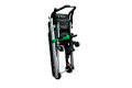 Folded evacuation chair
