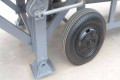 Mobile yard ramp wheels