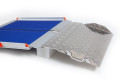 Premium wheelchair ramp with threshold ramp