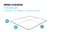 Red speed cushion dimensions