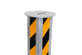 Steel telescopic pull up bollard 