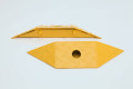 Flow plate end caps 