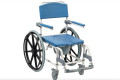 Self-propelled shower chair
