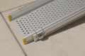 Antislip surface on the telescopic wheelchair ramps
